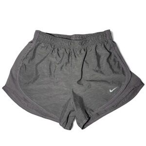 Nike grey dri fit running shorts with drawstrings Size Small 🪷